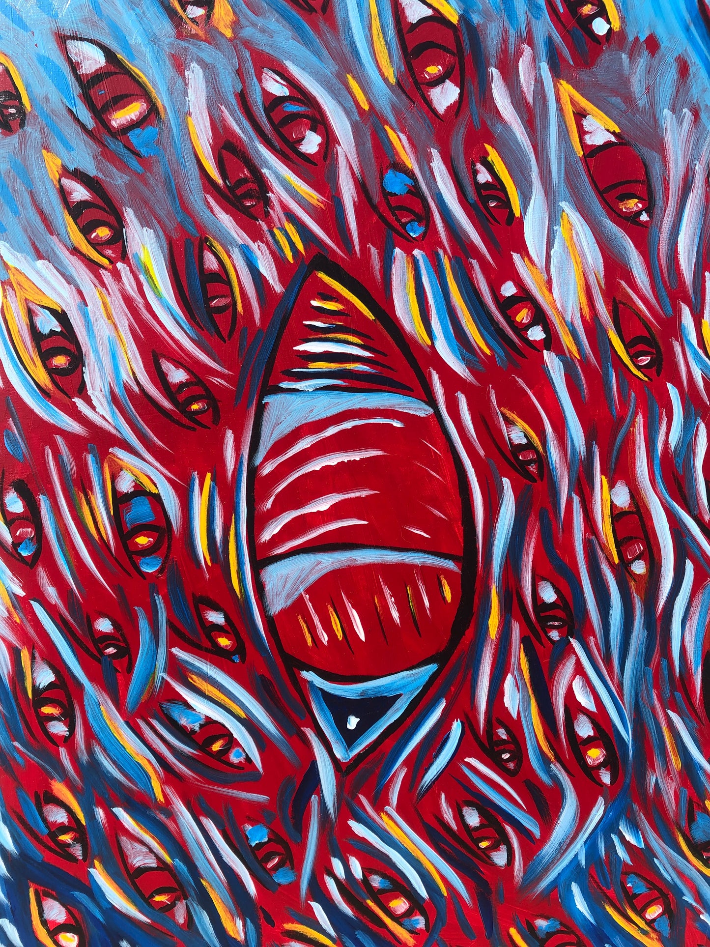 Occhio di pittura