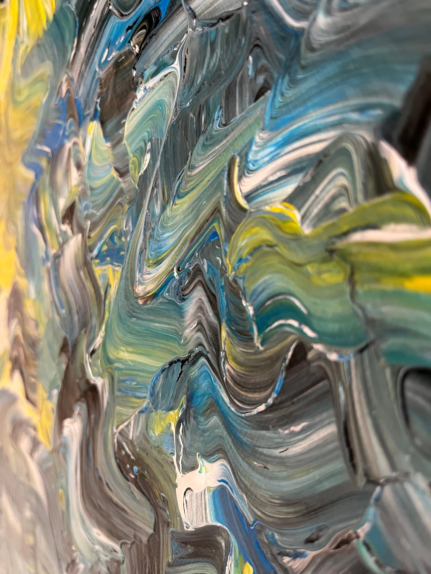 Abstract Original Painting “Unconsciousness Bit”