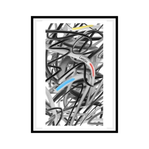 Movimento astratto Lascialo andare 2