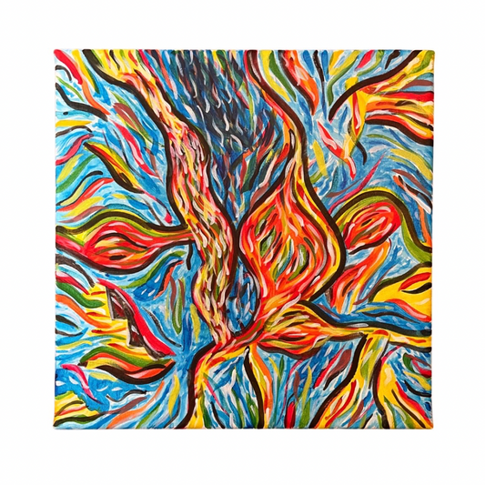 Abstract Original “Love of my Hell & Paradise”