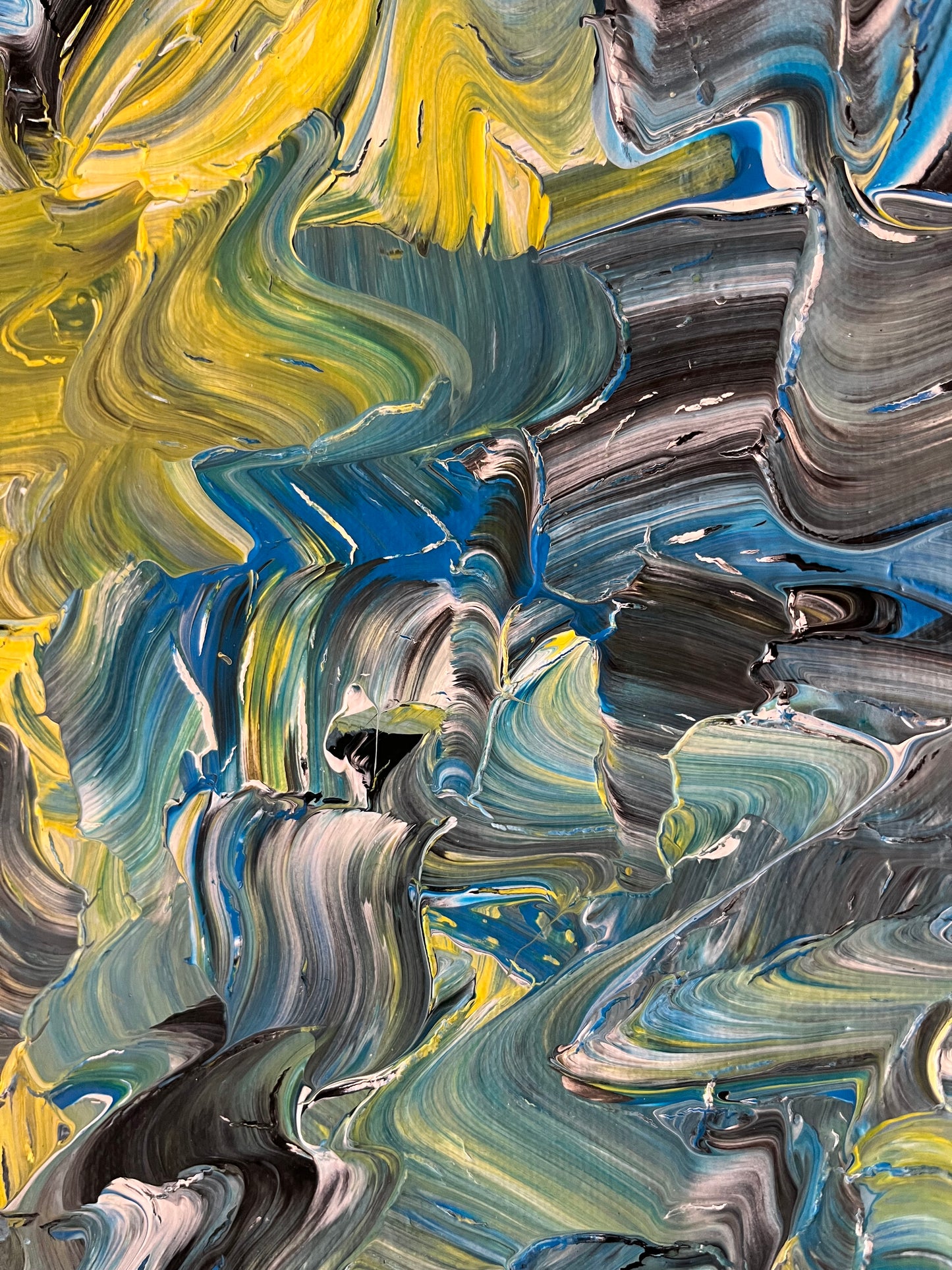 Abstract Original Painting “Unconsciousness Bit”