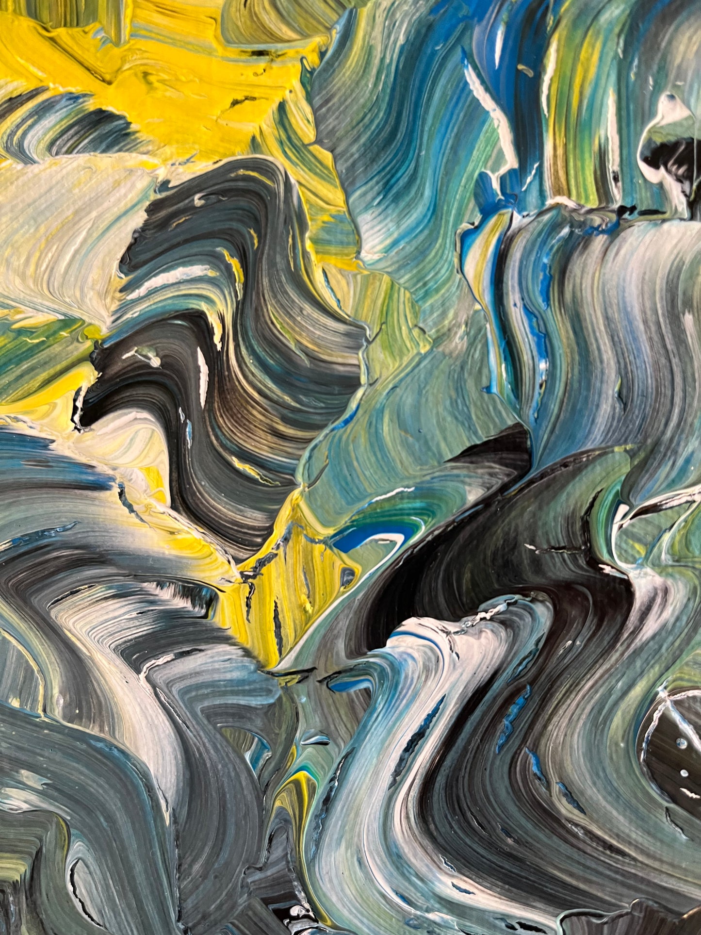 Abstract Original Painting “Unconsciousness Bit”