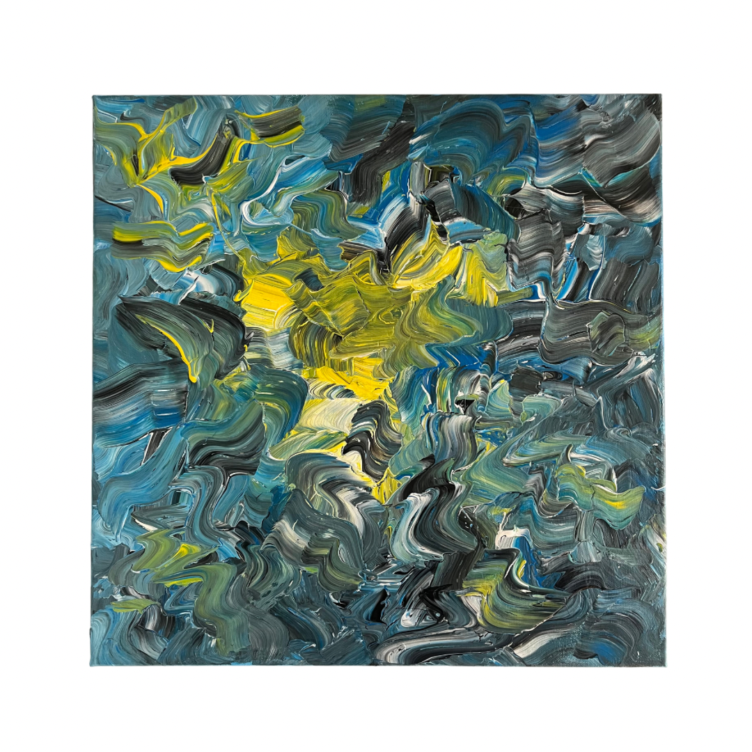 Abstract Original Painting “Unconsciousness Bit”