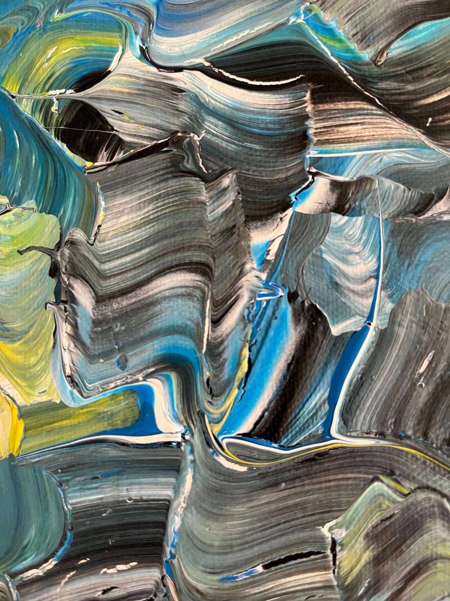 Abstract Original Painting “Unconsciousness Bit”