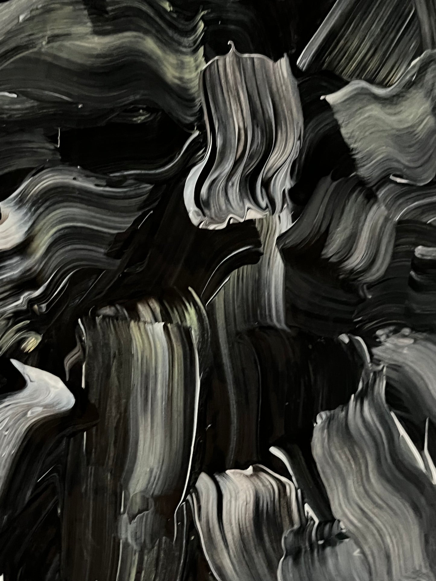 Abstract Original Painting “The End”
