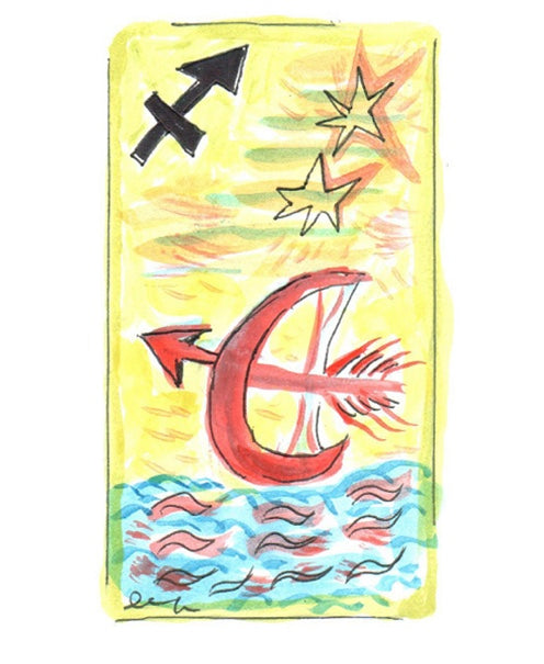Visione Segno Zodiacale Luce dell'artista “Bruno Chiarenza”