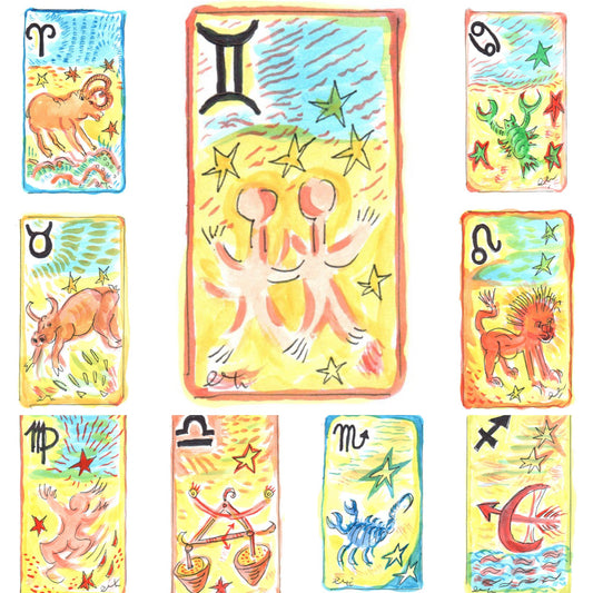 Visione Segno Zodiacale Luce dell'artista “Bruno Chiarenza”