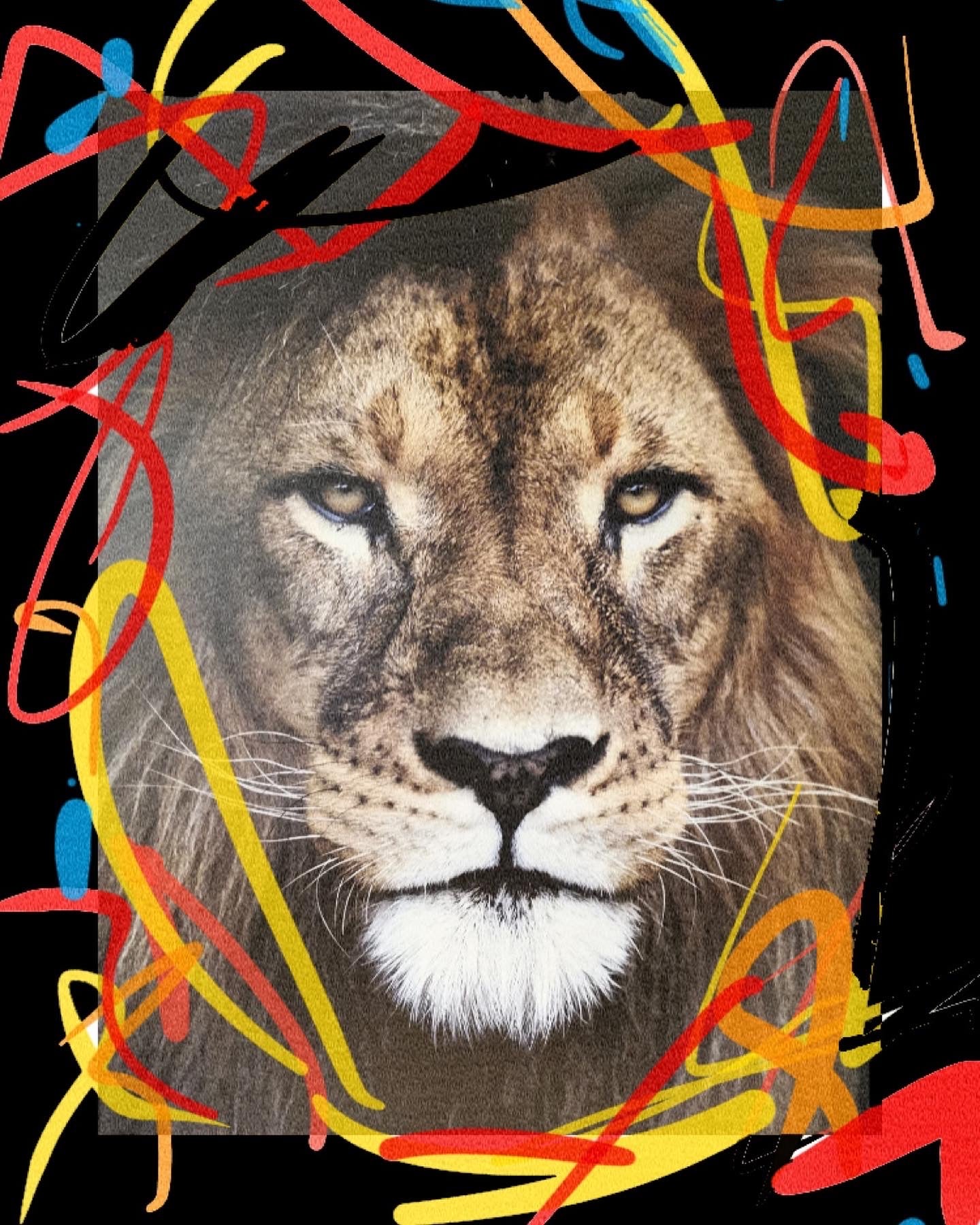 Leone astratto