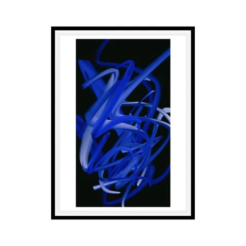 Estratto dentro blu