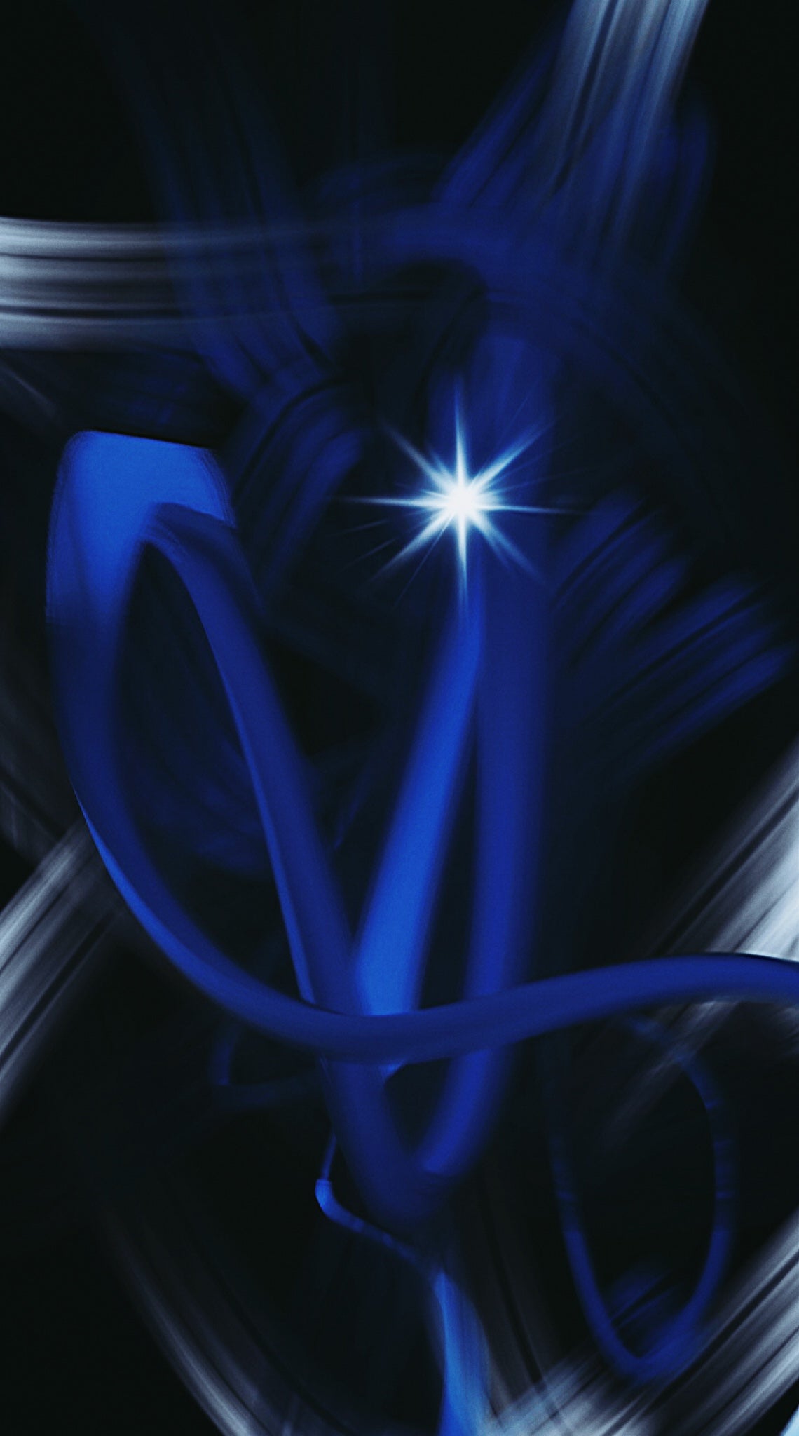Cometa astratta della miniera