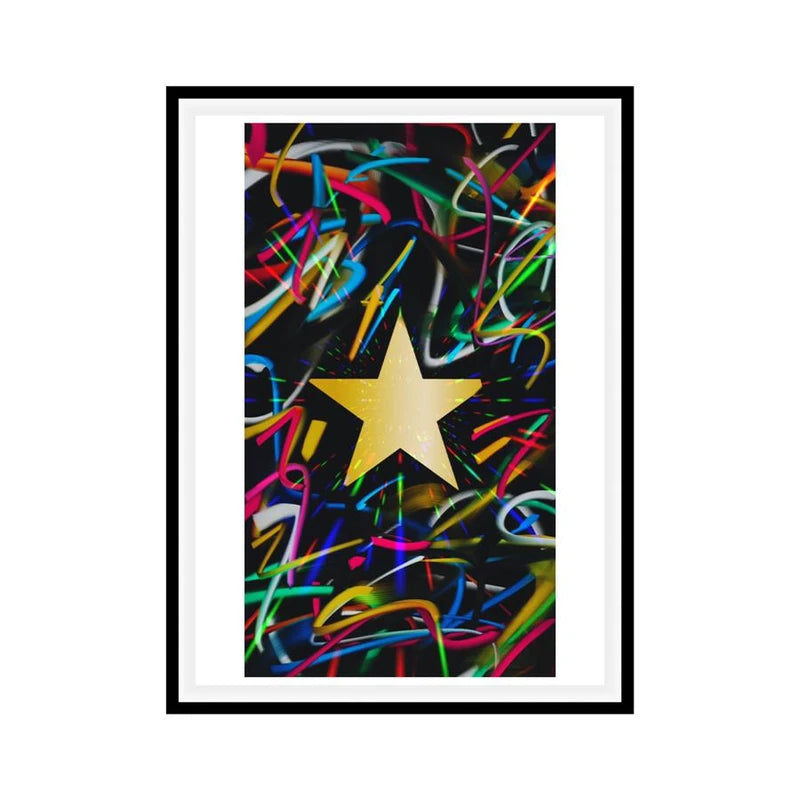 Movimento astratto GoldStar sui colori