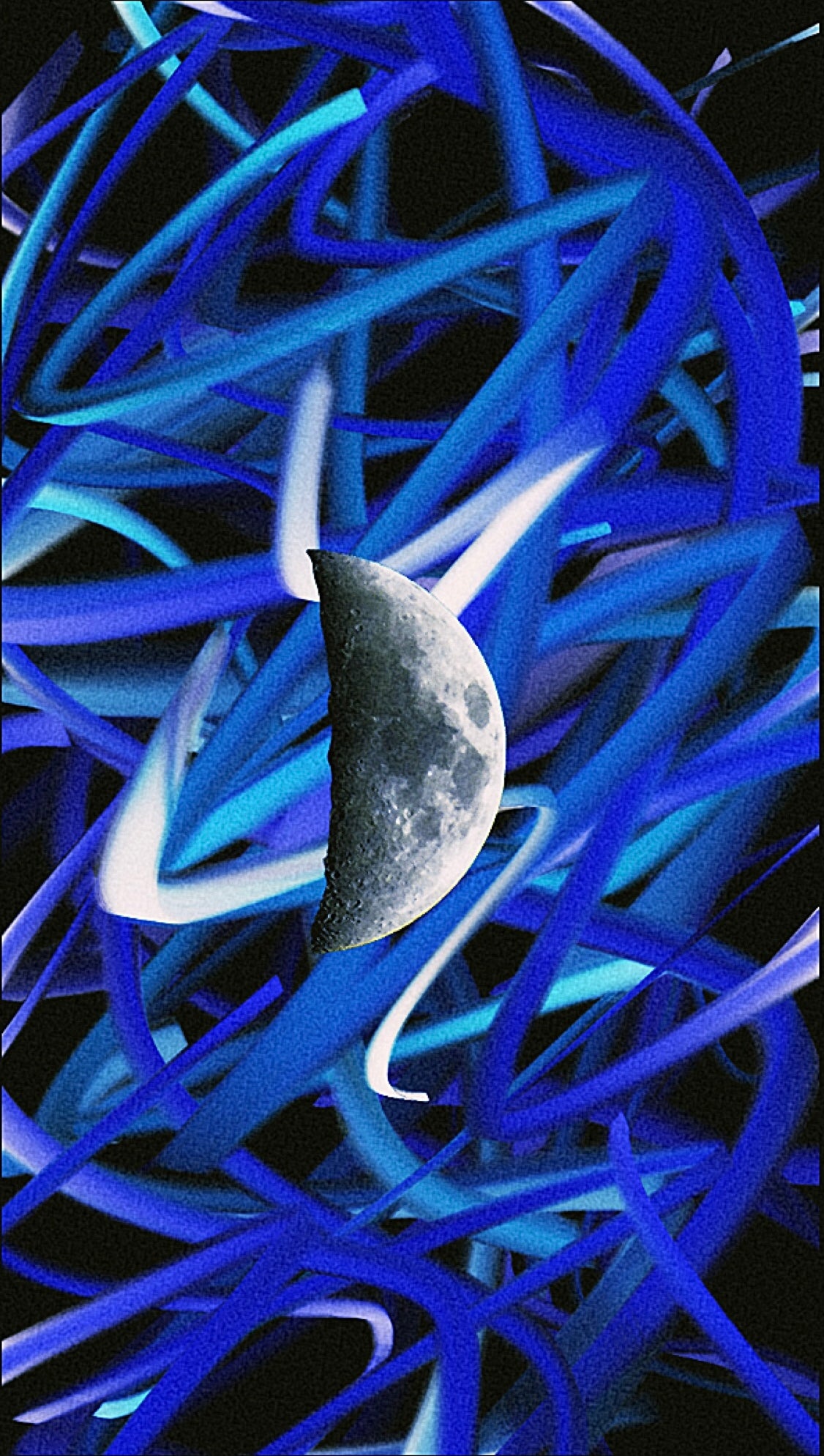 Abstract Half Moon
