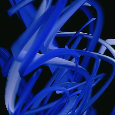 Estratto dentro blu